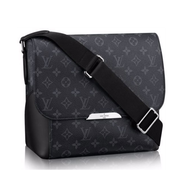 Louis Vuitton Messenger PM Explorer Bag 26cm Monogram Eclipse Canvas Fall Winter 2018 Collection M40565 Noir