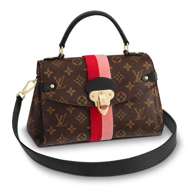 Louis Vuitton Georges BB Bag Monogram Canvas Fall Winter 2018 Collection M43866 Coquelicot Peche