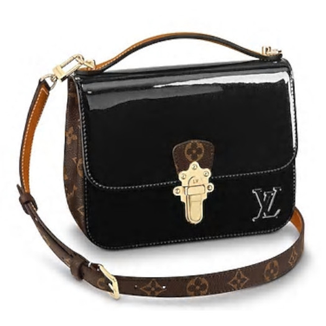 Louis Vuitton M51953 Cherrywood BB Monogram Vernis Black