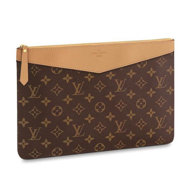 Louis Vuitton M64591 Daily Pouch Monogram Canvas Sesame