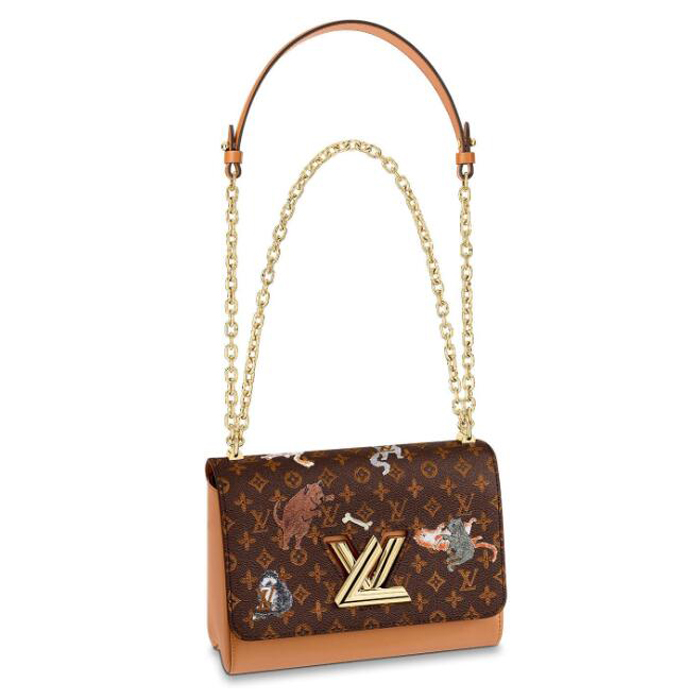 Louis Vuitton Twist MM M44408 Monogram Canvas