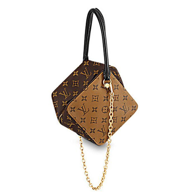 Louis Vuitton Square Chain Small Bag M62791 Monogram Canvas