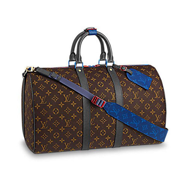 Louis Vuitton Monogram Canvas Keepall Bandouliere 45 M43856