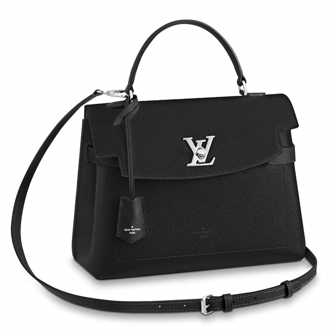 Louis Vuitton M51395 Lockme Ever Soft Calfskin Black