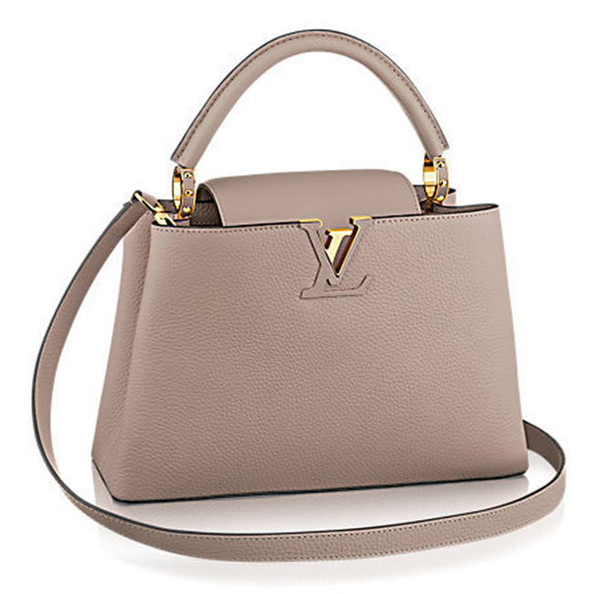 Louis Vuitton M42253 Capucines PM Taurillon Leather