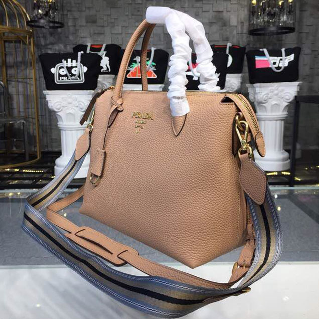 Prada Daino Tote Bag 31cm 1BA157 Calfskin Leather Spring Summer 2018 Collection Beige