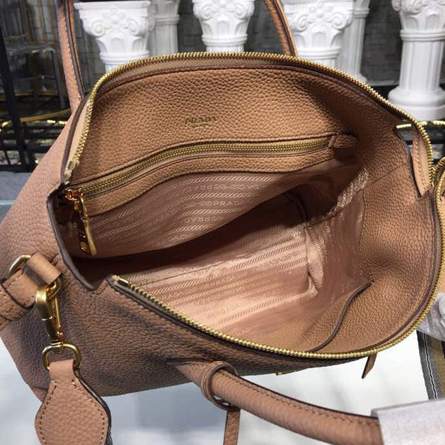 Prada Daino Tote Bag 31cm 1BA157 Calfskin Leather Spring Summer 2018 Collection Beige