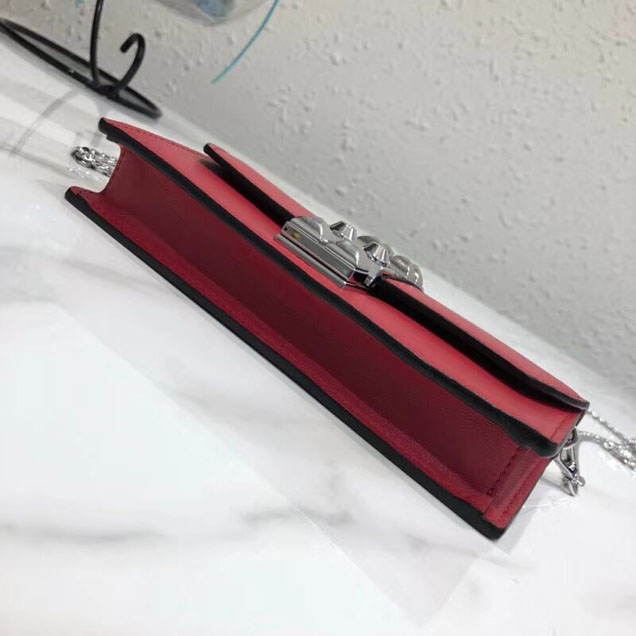 Prada Elektra Leather Mini Bag 1ZH061 red