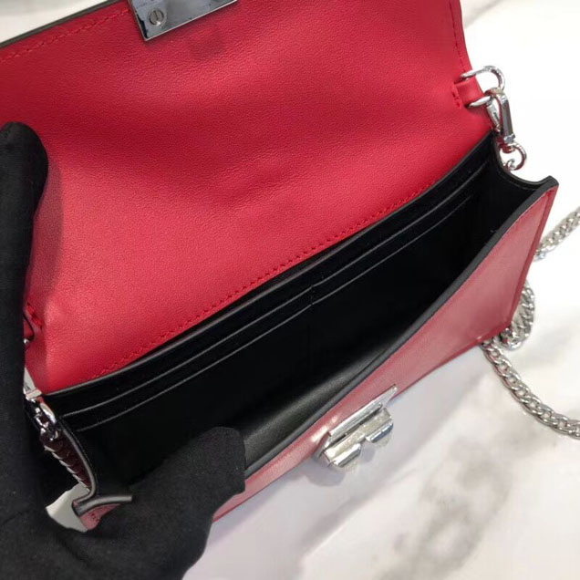 Prada Elektra Leather Mini Bag 1ZH061 red
