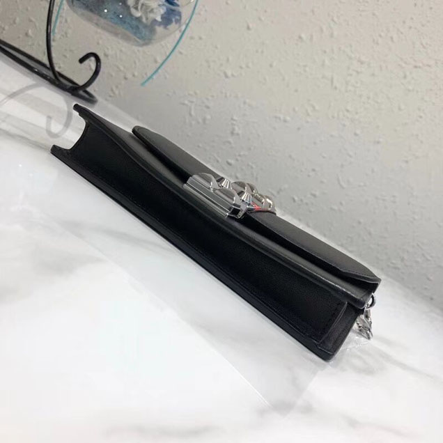 Prada Elektra Leather Mini Bag 1ZH061 black