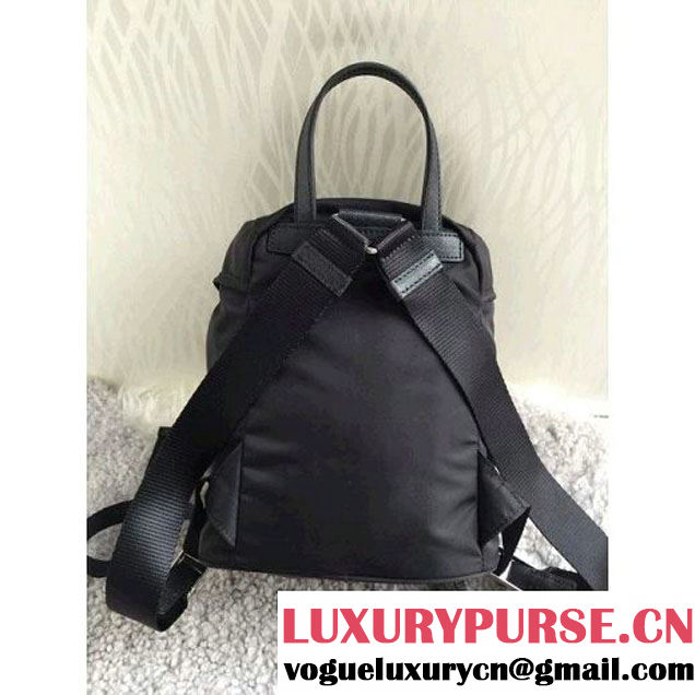 Prada BZ0025 Fabric Backpack Black  (1B015-050601 )