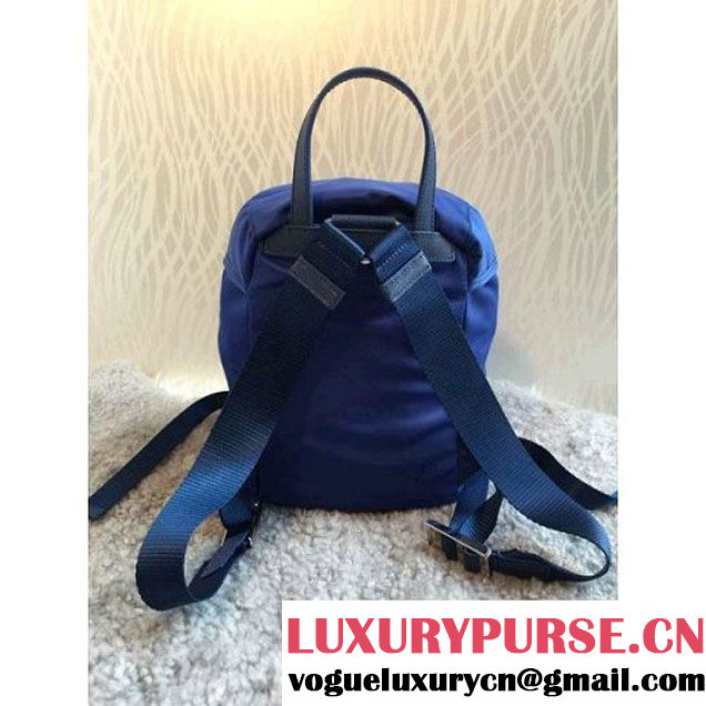 Prada BZ0025 Fabric Backpack Blue (1B015-050603 )