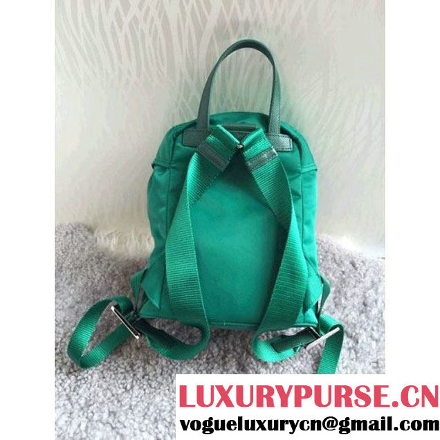 Prada BZ0025 Fabric Backpack Green (1B015-050604 )