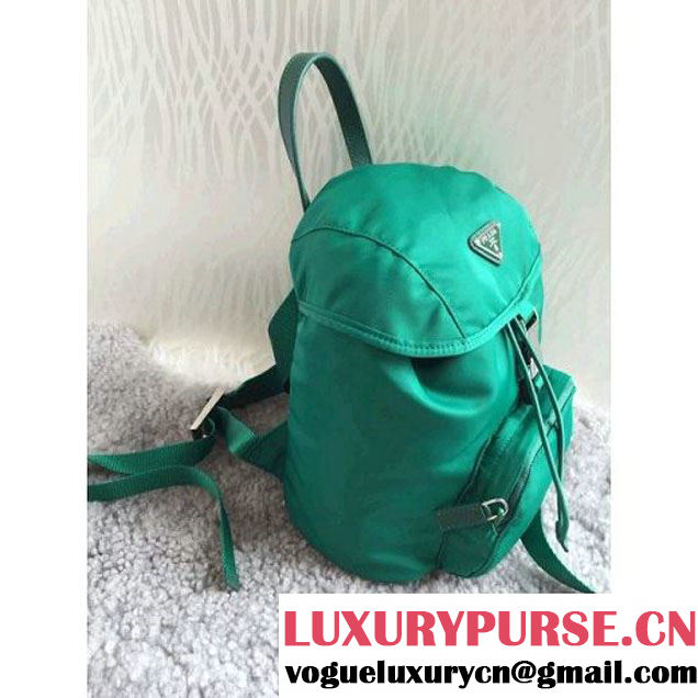 Prada BZ0025 Fabric Backpack Green (1B015-050604 )