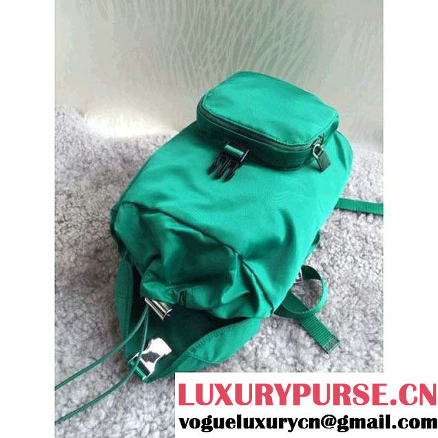 Prada BZ0025 Fabric Backpack Green (1B015-050604 )