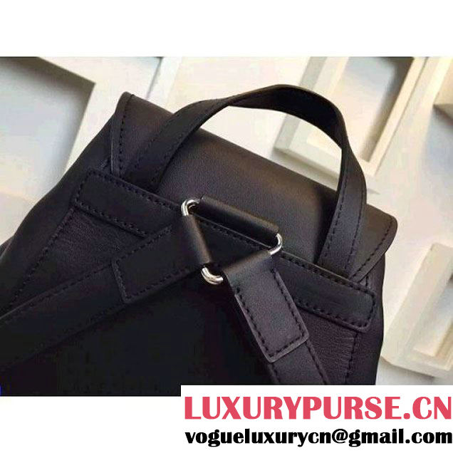 Prada 1BZ032 Soft Calf Leather Backpack Black 2015 (2A016-090703 )