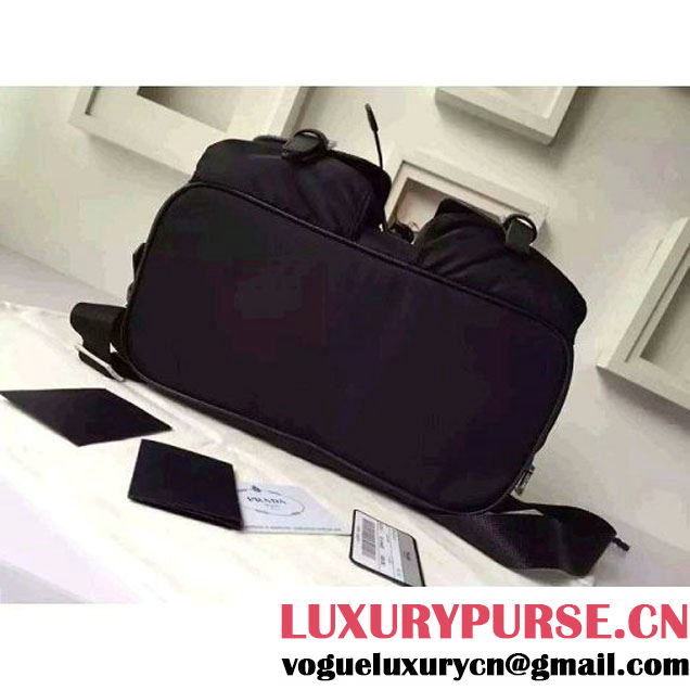 Prada 1BZ811 Fabric Backpack With Ponyhair Leather F/W 2015 (2A016-103103 )