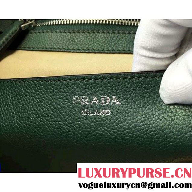 Prada 1BHZ007 Calfskin Backpack Green 2016 (2A016-6011813 )