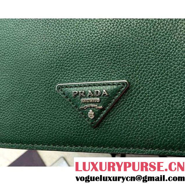 Prada 1BHZ007 Calfskin Backpack Green 2016 (2A016-6011813 )