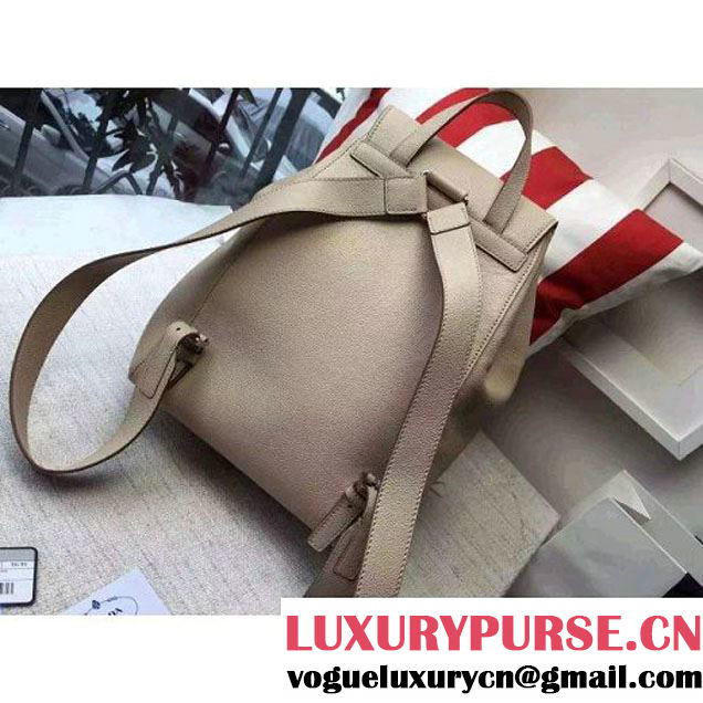 Prada 1BHZ007 Calfskin Backpack Beige 2016 (2A016-6011814 )