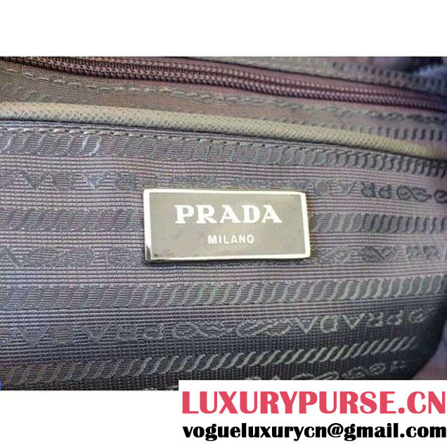 Prada Fabric Backpack 1BZ0039 Gray (2A016-6051605 )