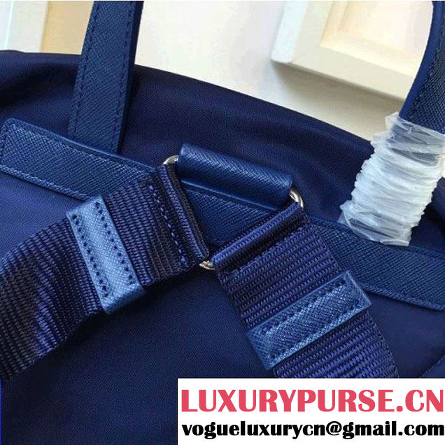 Prada Fabric Backpack 1BZ0039 Blue (2A016-6051606 )