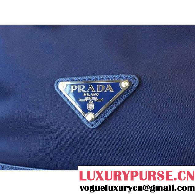 Prada Fabric Backpack 1BZ0039 Blue (2A016-6051606 )