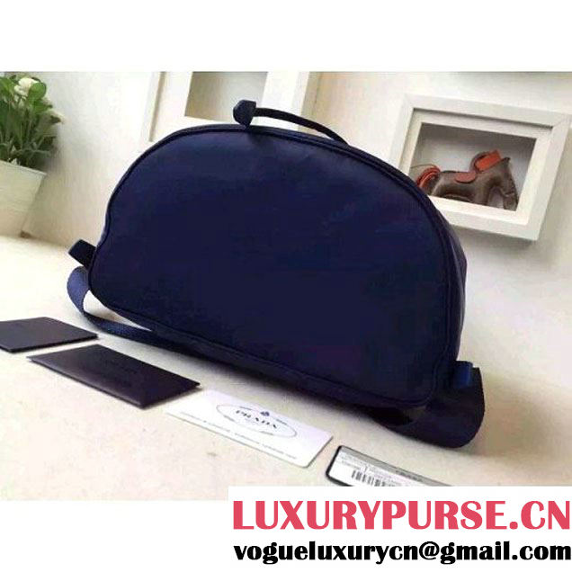 Prada Fabric Backpack 1BZ0032 Blue (2A016-6051610 )