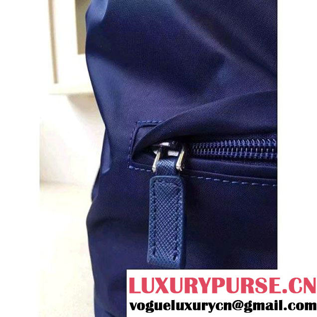 Prada Fabric Backpack 1BZ0032 Blue (2A016-6051610 )