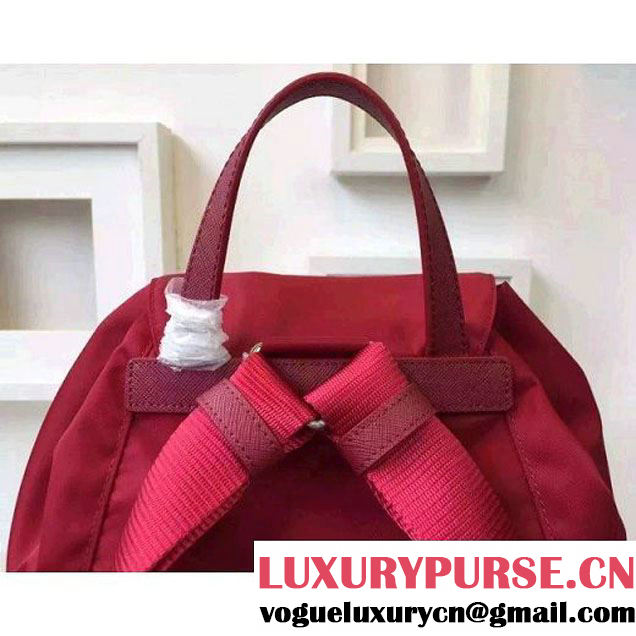 Prada Fabric Backpack 1BZ0032 Red (2A016-6051611 )