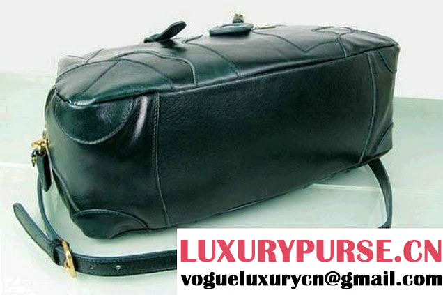 Prada Bowling Bag Bright Leather BL0393 Green  