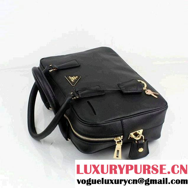 Prada BL095F NZV F0002 Top Handle Bag Black  