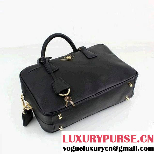 Prada BL095F NZV F0002 Top Handle Bag Black  