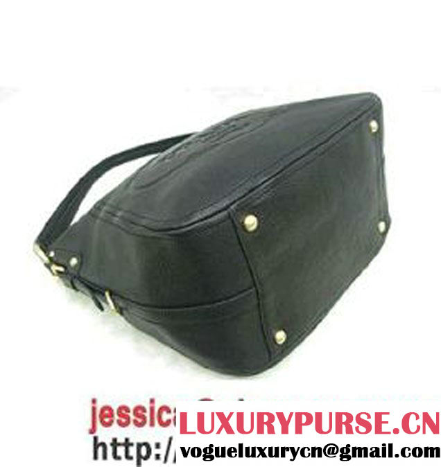 Prada Calfskin Hobo Shoulder Bag Red BR4567 Black  - $189.00