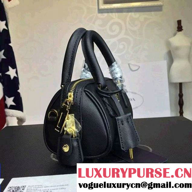 Prada Saffiano Leather Mini-bag Black (1A025-042802 )