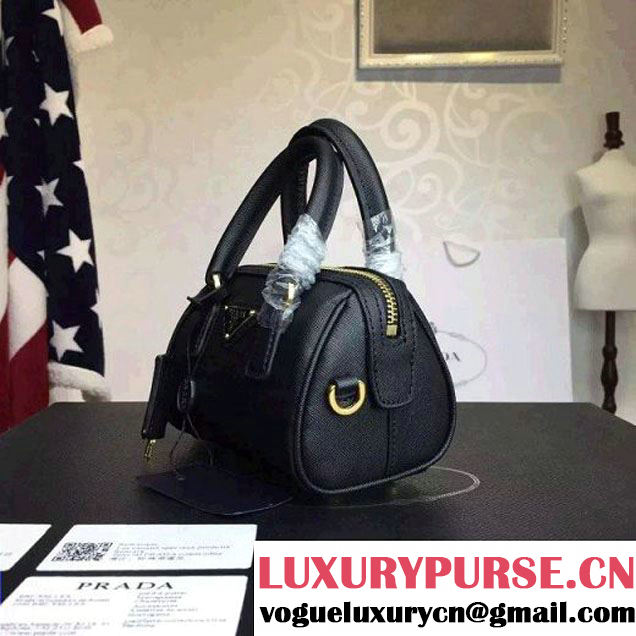 Prada Saffiano Leather Mini-bag Black (1A025-042802 )