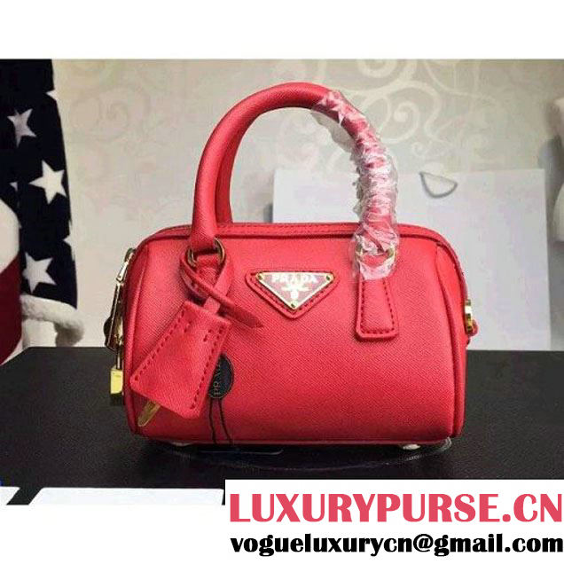 Prada Saffiano Leather Mini-bag Red (1A025-042803 )