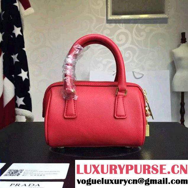 Prada Saffiano Leather Mini-bag Red (1A025-042803 )