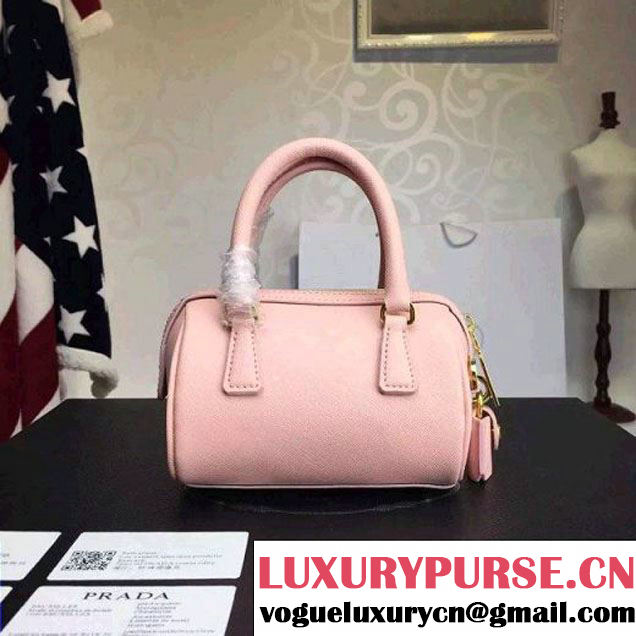 Prada Saffiano Leather Mini-bag Nude Pink (1A025-042804 )