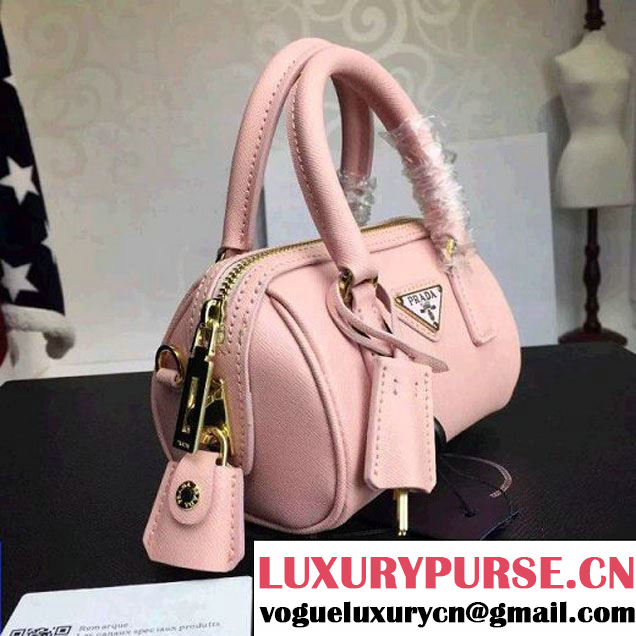 Prada Saffiano Leather Mini-bag Nude Pink (1A025-042804 )