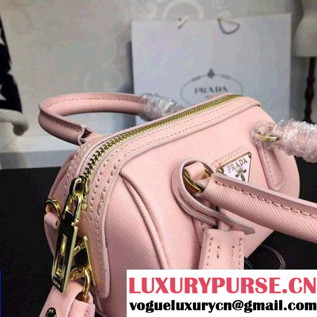 Prada Saffiano Leather Mini-bag Nude Pink (1A025-042804 )