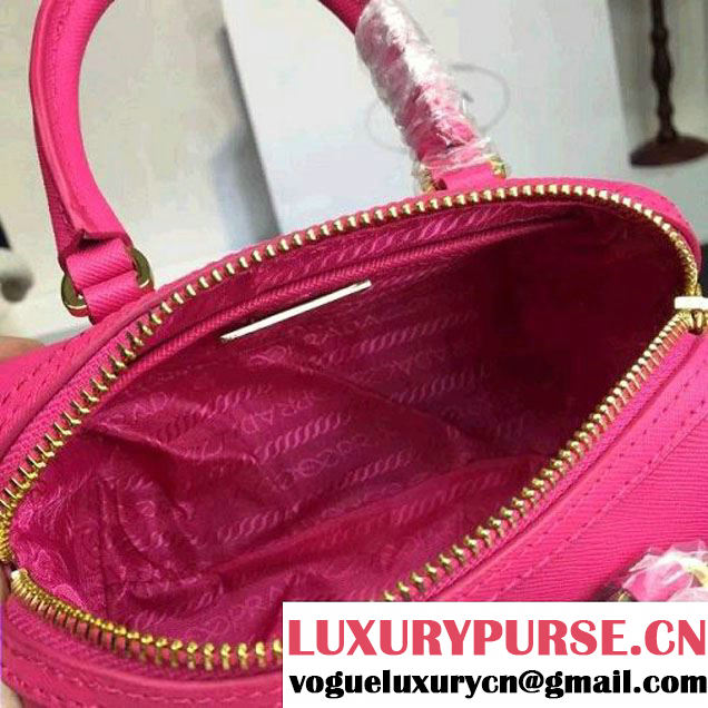 Prada Saffiano Leather Mini-bag Rosy (1A025-042806 )