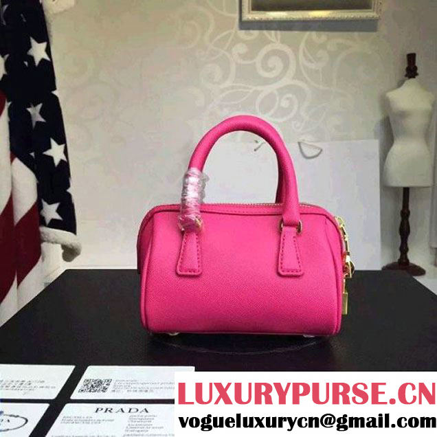 Prada Saffiano Leather Mini-bag Rosy (1A025-042806 )