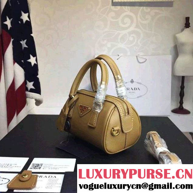 Prada Saffiano Leather Mini-bag Kahki (1A025-042808 )