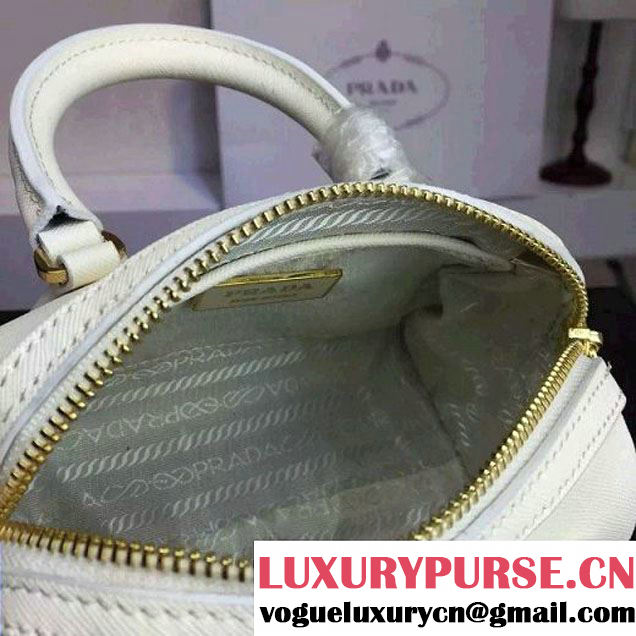 Prada Saffiano Leather Mini-bag White (1A025-042807 )