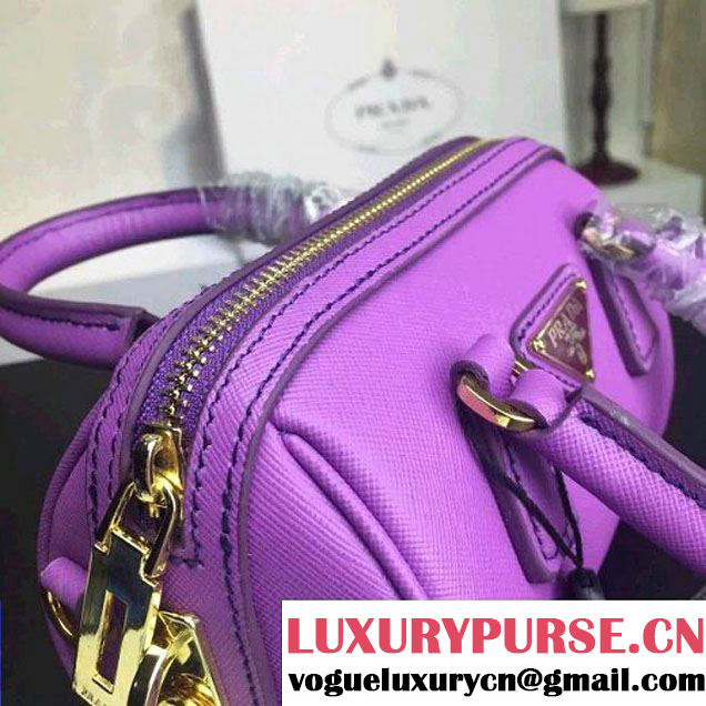 Prada Saffiano Leather Mini-bag Lavender (1A025-042810 )