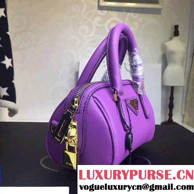Prada Saffiano Leather Mini-bag Lavender (1A025-042810 )