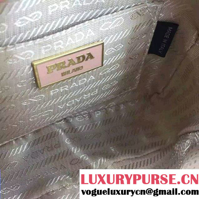 Prada Saffiano Leather Top-handle Mini Bag Nude (1A025-042818 )