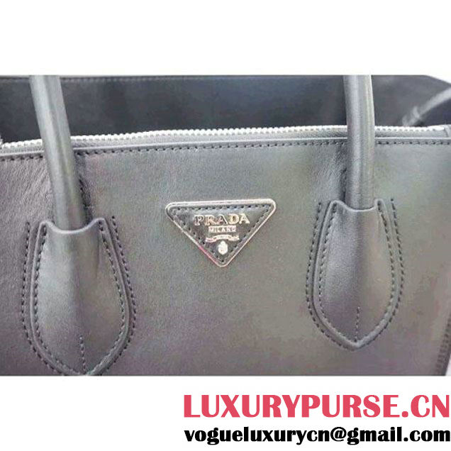Prada B225R City Sport Leather Tote Black (WMJ-062613 )