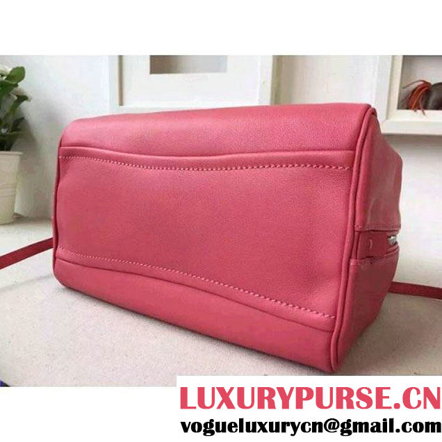 Prada 1BB010 Medium Inside Top Handle Bag Rosy+Peach Fall 2015 (2A016-090105 )